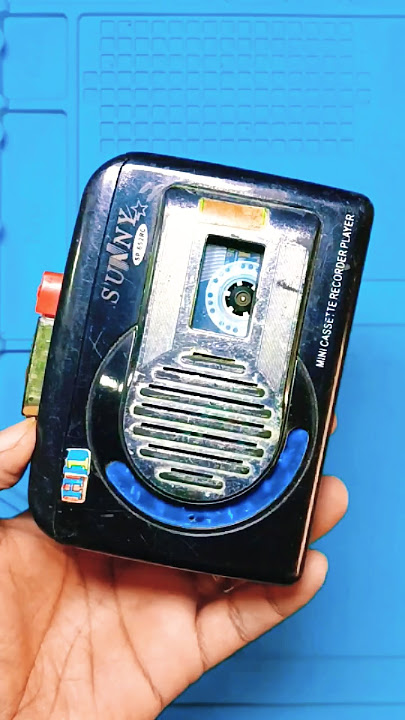 Old is Gold Sunny Walkman Cassette Tape Recorder Player Teardown
