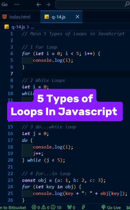 types of loops in javascript #loop #web #webdevelopment #coding # ...