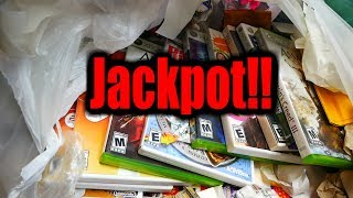 DUMPSTER DIVING VIDEO GAME JACKPOT!!! Gamestop Night #890!