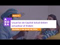 Usuarios de Capital Salud deben actualizar el Sisbén | AHORA | 4 de junio de 2024