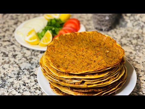 #lahmacuntarifi evdə #lahmacun hazırlanma qaydası