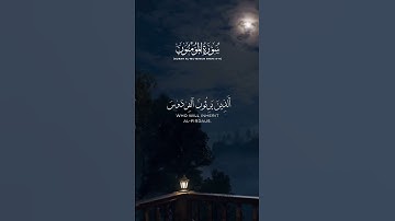 سورة (المومنون) بصوت الشيخ ( ياسر الدوسري )