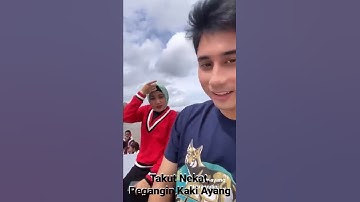 Tiara Andini Pegang Erat Kaki Alshad Ahmad