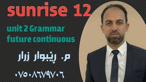 unit 2: Future continuous