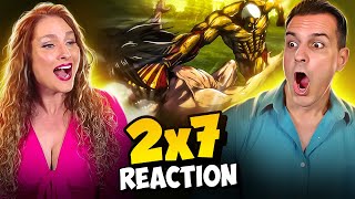 This Titan Fight Is Insane Attack On Titan 2X7 Reaction