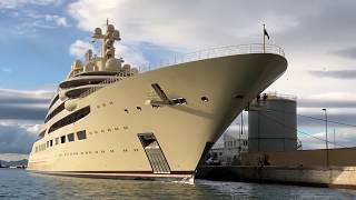 Largest yacht in the World (by volume) Dilbar