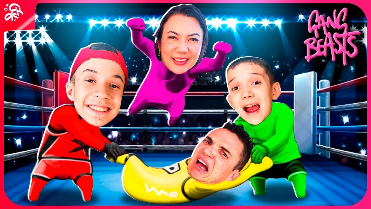 OS BRIGUENTOS ATRAPALHADOS! GANG BEASTS PT 2