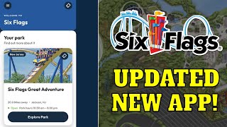 Six Flags' New and Improved App! | Full Overview screenshot 1