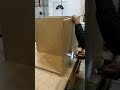 Cabinet assembly cut by CNC, fast and easy!