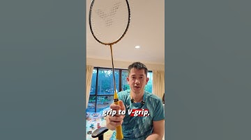 The secret to quickly change grips in badminton, an essential skill to improve your game #badminton