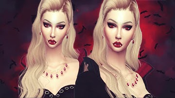 Vampire Queen  | Create A Sim | The Sims 4