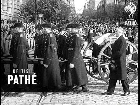 The Funeral Of Alexander I Of Jugoslavia At Belgrade (1934)