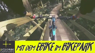 Mit dem EBIKE im BIKEPARK!!! [GoPro]