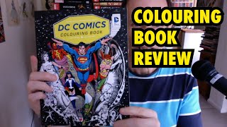 DC Comics Colouring Book from Studio Press Book Review