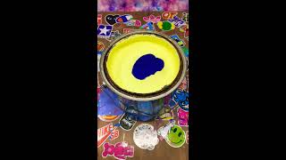 Yellow to Purple | Relaxing Paint Mixing