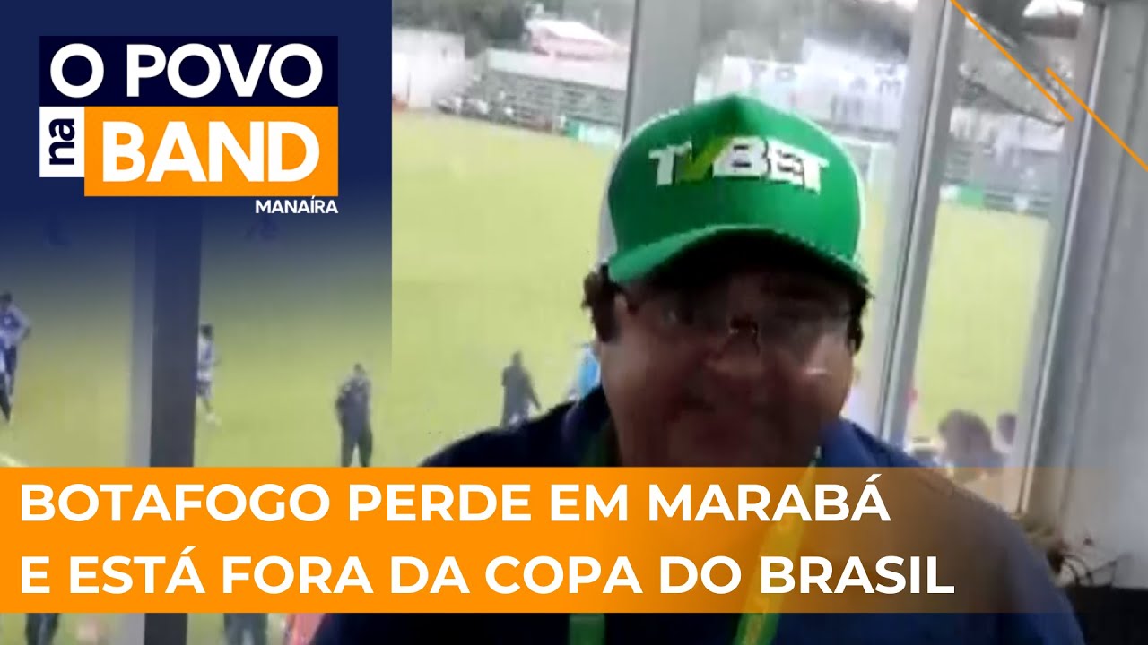 Botafogo perde em Marabá e está fora da Copa do Brasil - YouTube