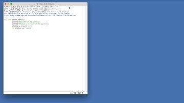 Python functions - create a menu