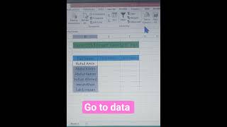 smartly split data to column #excel #accounting #exceltips #dataanalysis #exceltricks