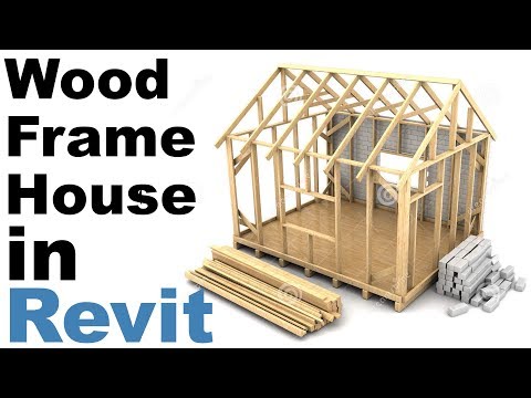 Wood Frame House in Revit Tutorial