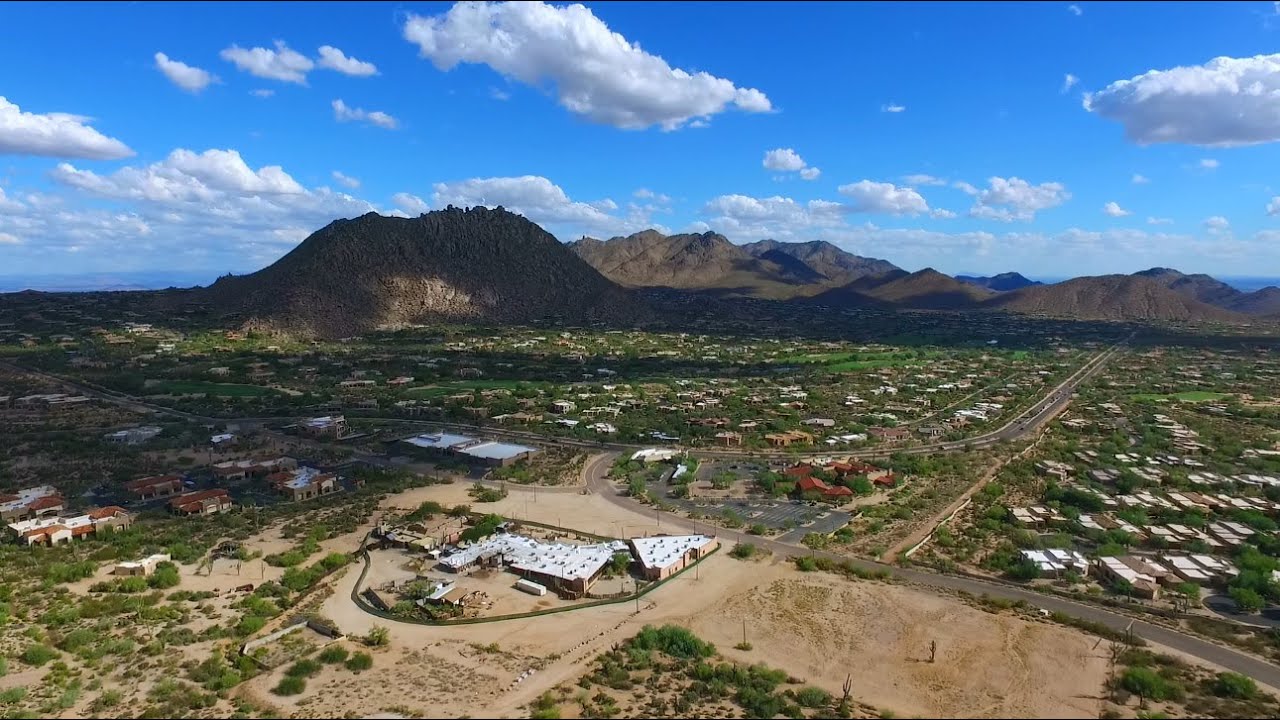 Pinnacle Peak Aerial in Scottsdale Arizona YouTube