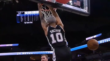 Jeremy Sochan Best Dunks so far (pt 1)