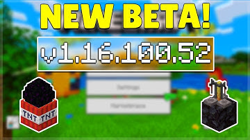 MCPE 1.16.100.52 BETA MORE JAVA PARITY! Minecraft Pocket Edition Important Fixes!