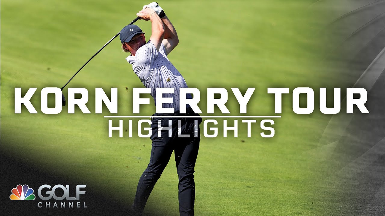 Korn Ferry Tour Highlights: 2024 Korn Ferry Tour Championship, Round 2 ...