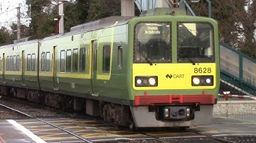 Irish Rail 8520 Class Dart Train number 8628 - Bray Station, Wicklow