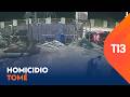 Revelan impactantes videos de homicidio en Tomé