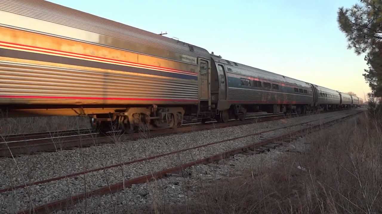 Amtrak leaving Newport News Station YouTube