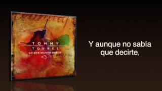 Miniatura de "Tommy Torres - Lo Que Siento Por Ti (Lyric Video)"