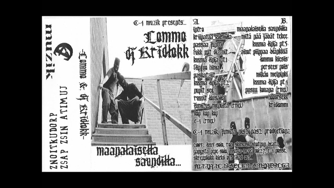 Lommo & DJ Kridlokk - Nupit Se8 [2005][Helsinki,Suomi][Tape Rip]