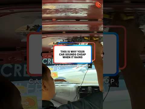 POV: You paid for a nice car… but rain hits and suddenly… “WELCOME TO DRUM FESTIVAL 2026” 🥁🌧️