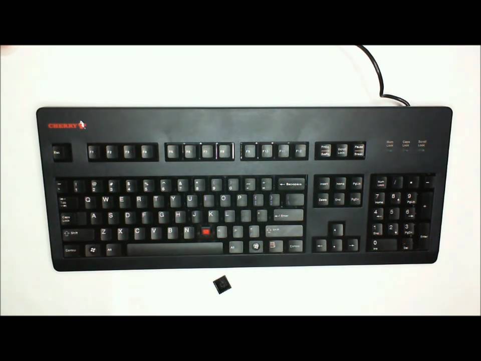 Cherry g80-3494 keyboard video review