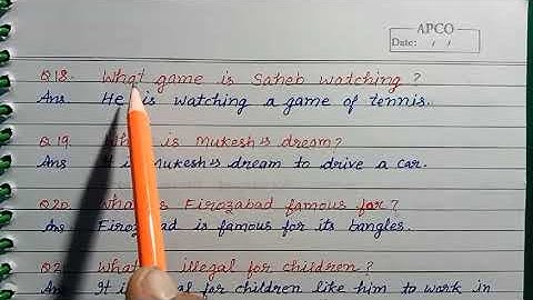 Class-12 |Flamingo|    Lost Spring-Stories of Stolen Childhood (very short questions-answers)