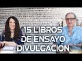 15 libros de ensayo y divulgacin