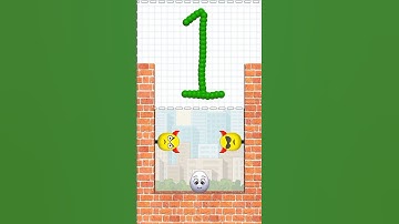 Draw your solution and smash every obstacle in your way ✏️💥 Draw to Smash Logic Puzzle