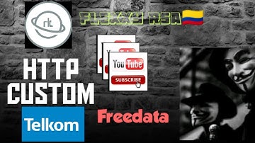 How to create Telkom files on Http custom🇨🇴|New working host