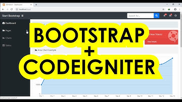 Membuat Halaman Dashboard Menggunakan Bootstrap dan Codeigniter