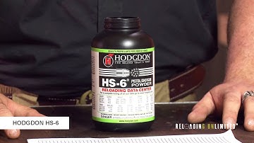 Hodgdon  HS-6 at Reloading Unlimited