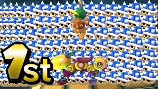 Mario Kart BUT with ONLY Blue Shells