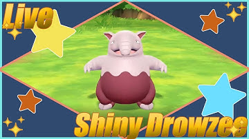 Live Shiny Drowzee - Pokemon Let
