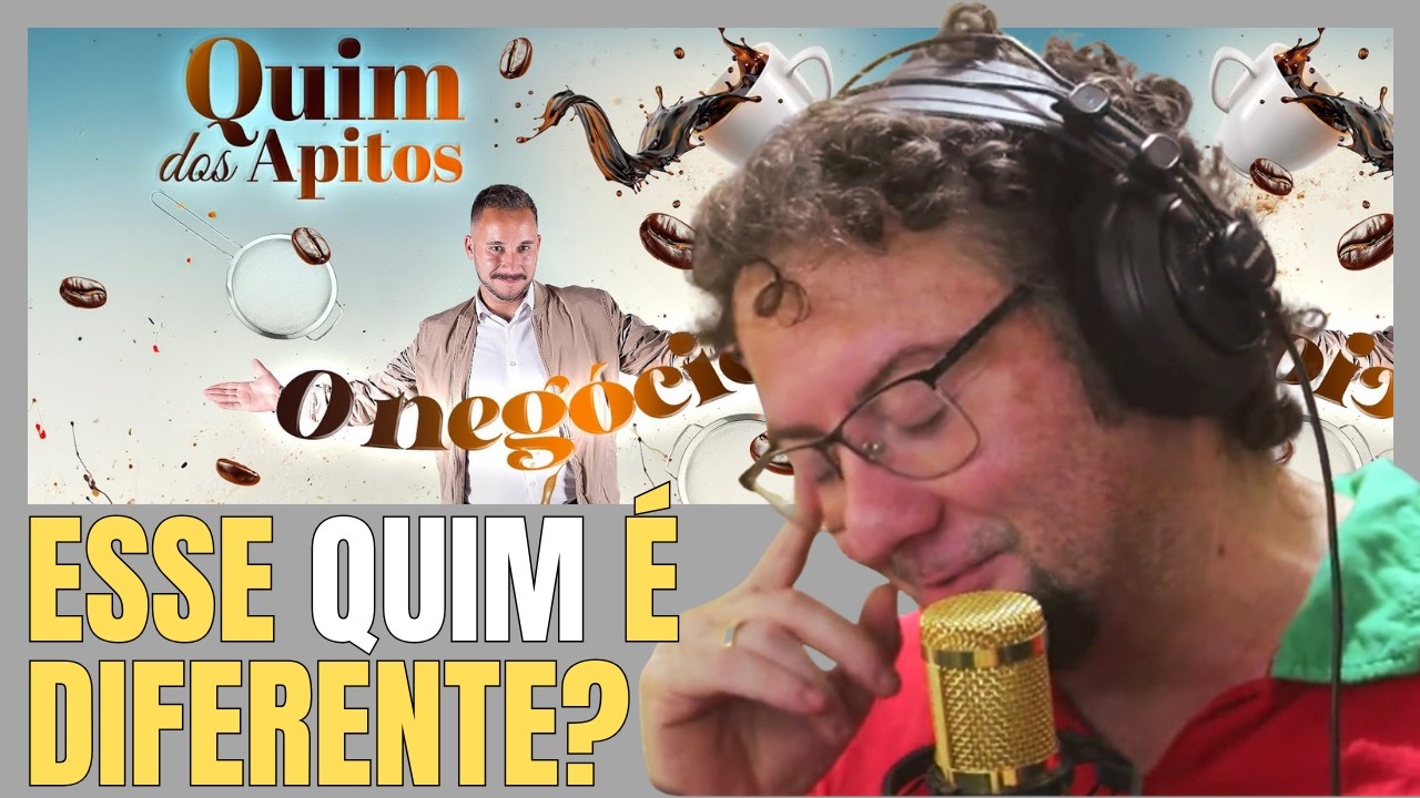 Reação a QUIM DOS APITOS - O NEGÓCIO - Será que o músico brasileiro gostou? Cortes live J do Carmo