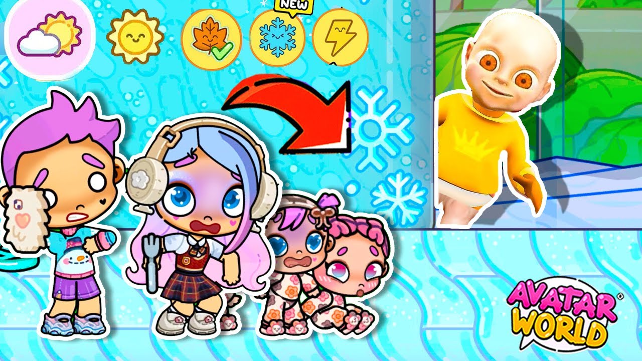 НАМ ПОДКИНУЛИ МАЛЫША В ЖЕЛТОМ 😨💔 AVATAR WORLD ИСТОРИЯ 💕 Baby In Yellow РУТИНА ОБНОВЛЕНИЕ СЕРИАЛ