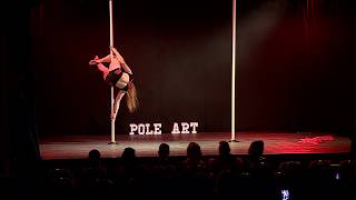 Yana Ostrovskaya - 2nd Place Amateur - Pole Art France 2018 Resimi