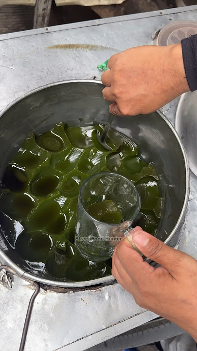 Es Cincau Hijau Refreshing Grass Jelly Drink In Jakarta