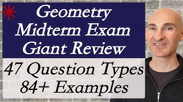 Geometry Midterm Exam Giant Review