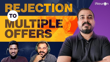 How FSDS iNeuron Course Helped Me Transform from Rejected to Highly Demand Candidate.