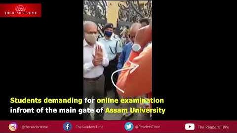 online examination demand ..at assam University