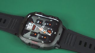 QX11 - BT Calling Rugged Military Smartwatch - Unboxing Feature review (link in the description)